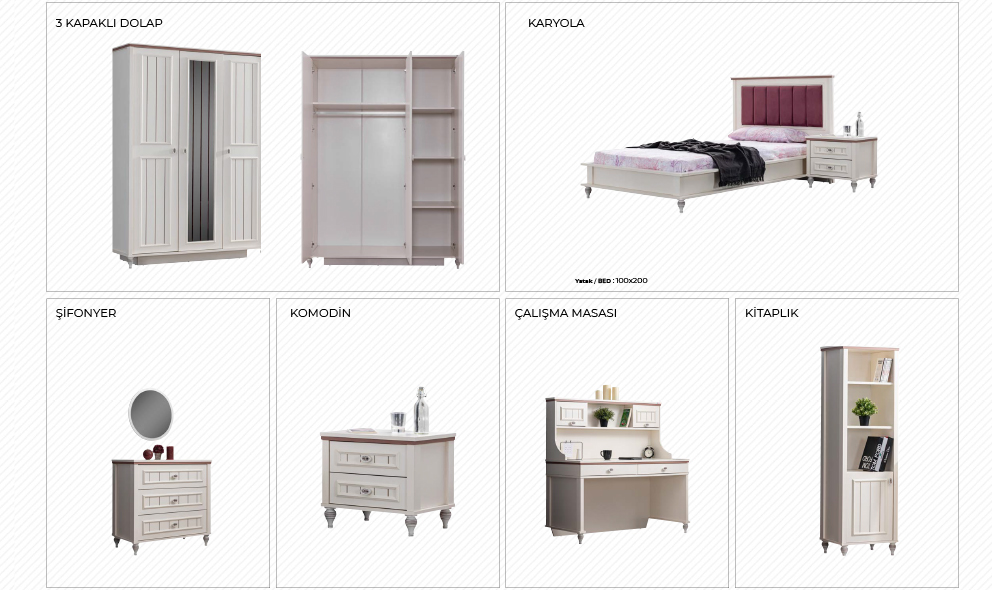 EZGİ (OCX) GENÇ ODA TK